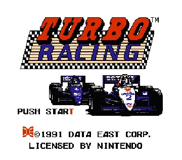 Turbo Racing (Europe) screen shot title